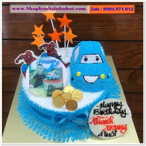 Bánh Sinh Nhật Xe Hơi - K50